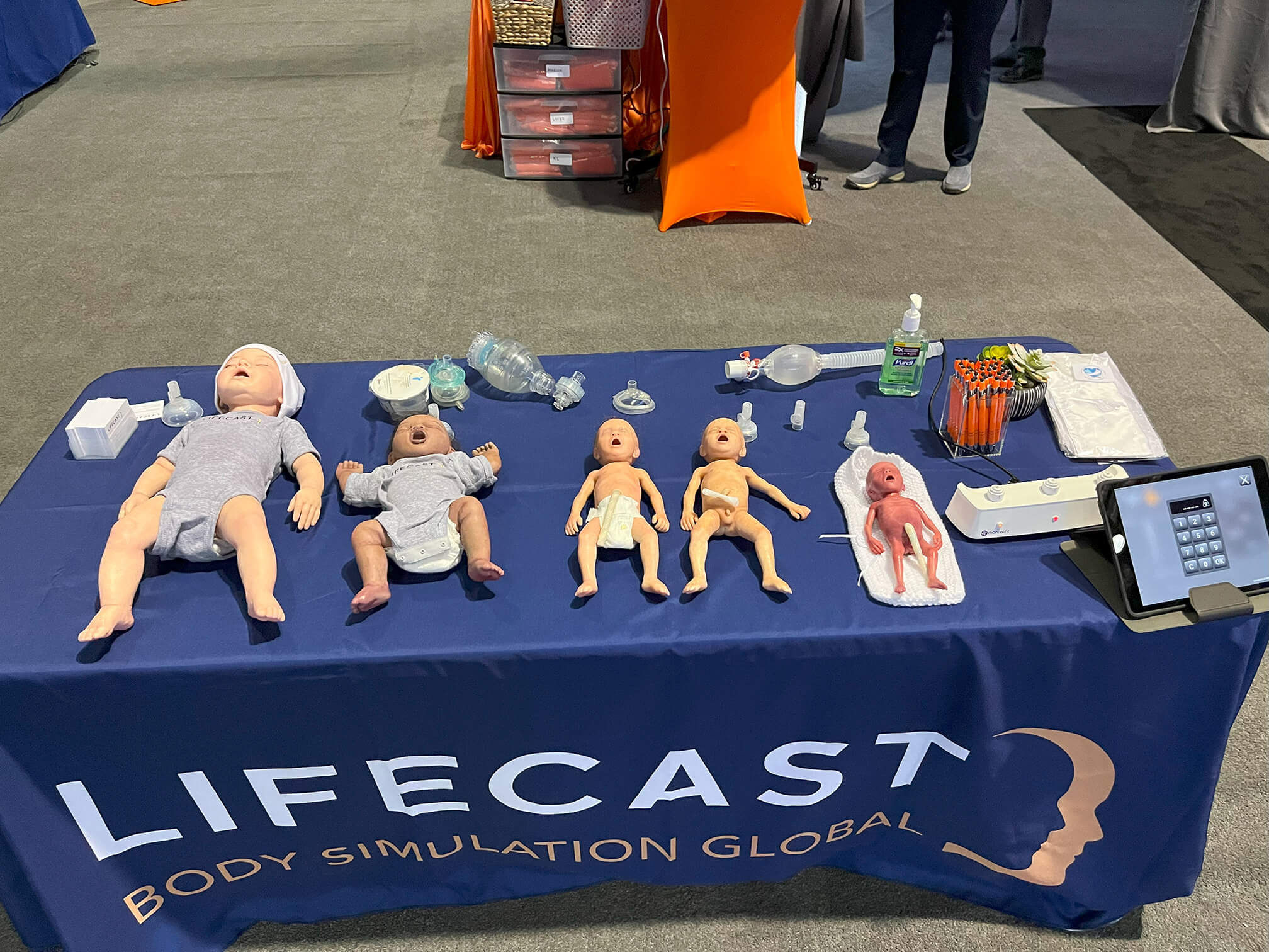 Echo Healthcare's highly realistic infant manikins