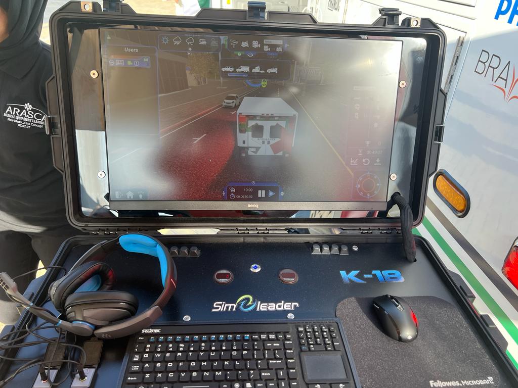 Echo Healthcare's SimLeader ERBoxSim Ambulance Simulator