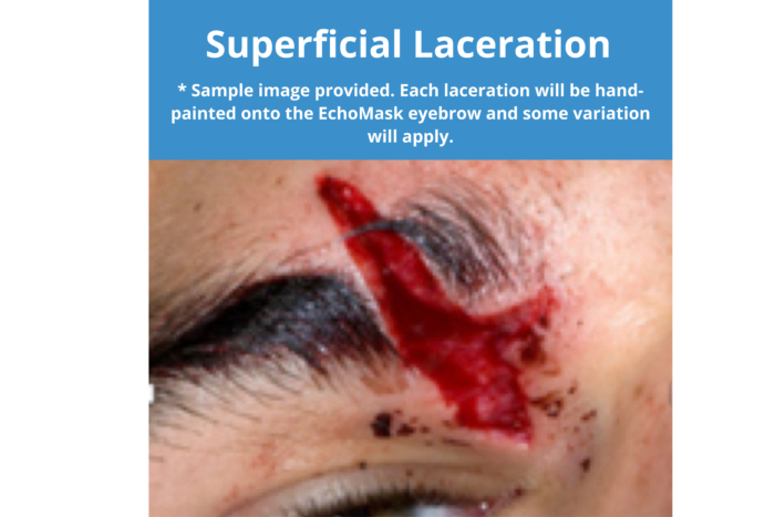 EchoMask Superficial Laceration option from Echo Healthcare